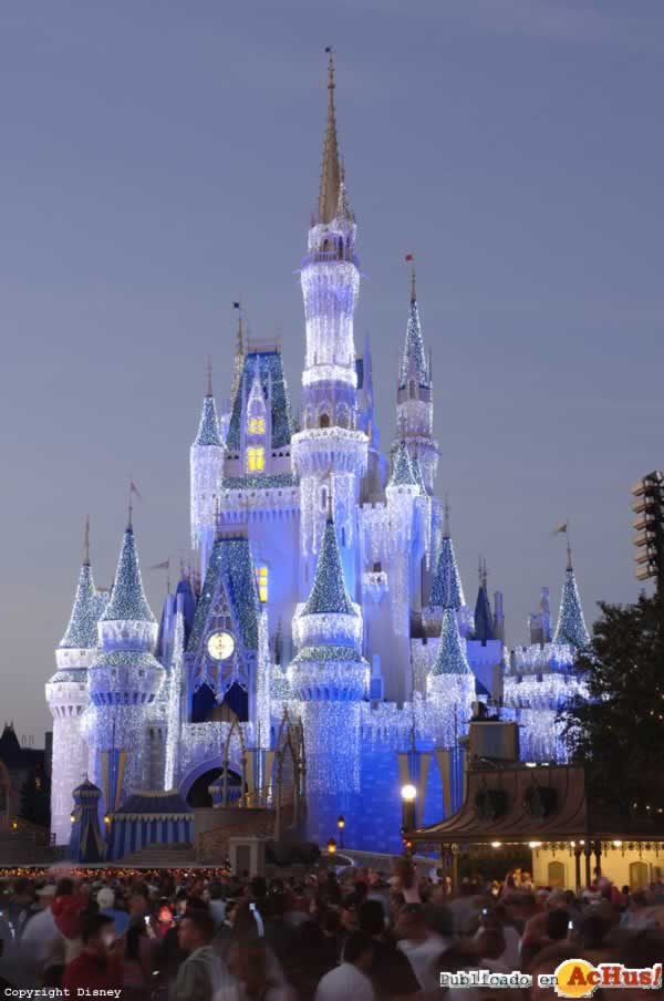 Imagen de Magic Kingdom (Orlando)  Castillo Cenicienta Navideno